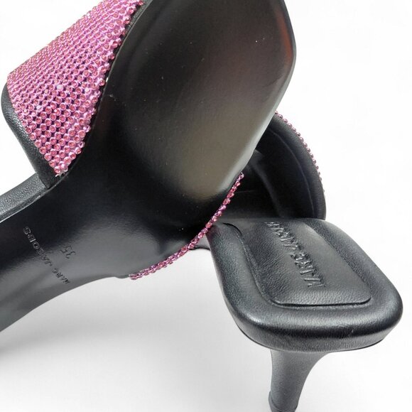 Marc Jacobs The Rinestone J Marc Heeled Sandals -US Size 5- NWB - Picture 13 of 16